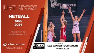 Finals Day Court 1  SISS Netball Championship 2024  NETBALL [upl. by Mialliw]