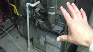 ERROR CODE 33  Troubleshooting a Bryant Gas Furnace [upl. by Fates]