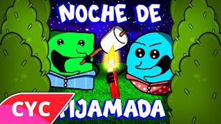 Cuadradito y Circulito  Noche de Pijamada Official Music Video [upl. by Anaiek300]