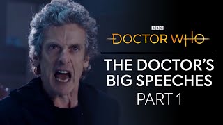 The Doctors Big Speeches Part 1  Doctor Who [upl. by Niabi]