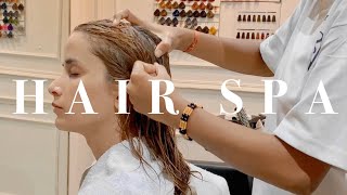 Hair Spa  Relaxing Massage  Step by Step Tutorial  HINDI [upl. by Lettig]