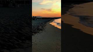 The techno sunset smoked by arrosticini on the Molise coast Italy travel molise asmr [upl. by Shari]