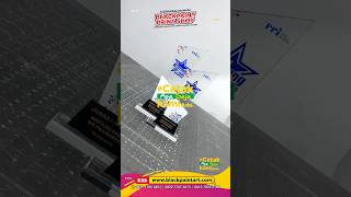 Cetak Plakat Akrilik Custom  Digital Printing Pekanbaru [upl. by Skantze]