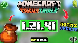 Minecraft Pe 12141 Official Version Released  Minecraft 12141 Update  Mcpe 12141 [upl. by Strain380]