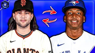 Trade Reports INTENSIFYING Potential BLOCKBUSTER Trade with Giants  Toronto Blue Jays News [upl. by Aneerahs]