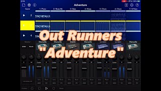 【アウトランナーズ】OutRunners quotAdventurequot 【KORG Gadget】 [upl. by Ordnasela]