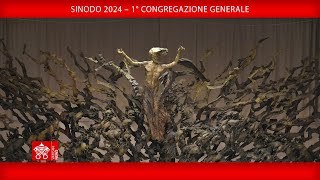 Sinodo 2024 –1° Congregazione generale 2 ottobre 2024 [upl. by Ayekin]