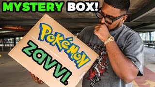 I GOT A POKEMON MYSTERY BOX FROM ZAVVI  GIVEAWAY [upl. by Lahsiv471]