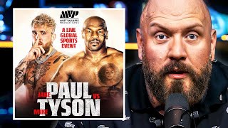 Jake Paul vs Mike Tyson CONFIRMED 🥊 [upl. by Adnalro]