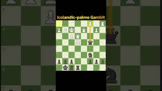 Icelandic palme Gambit Icelandic palme Gambit chessstrategies learnchesstactics chessurdu [upl. by Hilbert336]