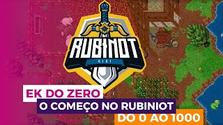 RUBINIOT O COMEÇO DE TUDO DO 0 AO 1000 MELHOR OT TIBIA [upl. by Eupheemia]