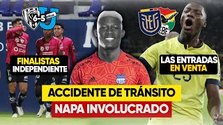 ACCIDENTE de GILMAR NAPA Entradas para el ECUADOR vs BOLIVIA en GUAYAQUIL IDV a FINAL Copa ECUADOR [upl. by Akyssej]