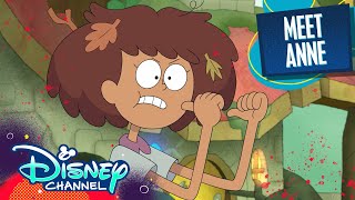 Meet Anne 🍂  Amphibia  Disney Channel [upl. by Nilyahs364]