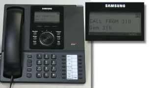 How To Transfer a Call on a Samsung SMTi5210 [upl. by Rosene]