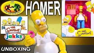 UNBOXING  The Simpsons  HOMER  Jakks  Doh Oooh Doughnuts Operator Give Me The Number For 911 [upl. by Valerye]