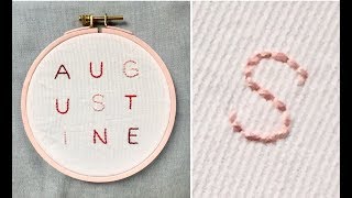 Spécial débutant  premier projet BRODERIE ✨ Marion Blush [upl. by Bluh]