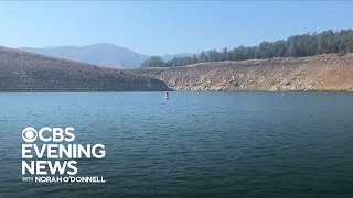 Historic drought threatens water reserves at California’s Lake Shasta [upl. by Dunham]