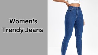 Best Women’s Jeans Outfits Denim Jeans Summer amp Winter 2024 [upl. by My]