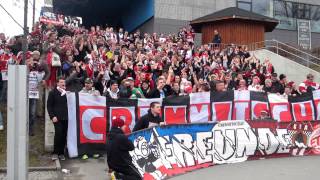 ETC Fans vor dem Stadion in Dresden 10032013 [upl. by Suivatna]