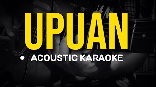 Upuan  Gloc 9 Acoustic Karaoke [upl. by Kusin]