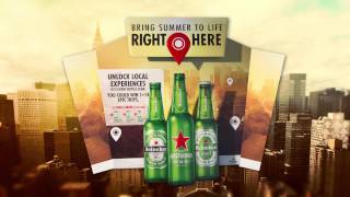 Represent Your City With Heineken amp Blippar [upl. by Tidwell95]