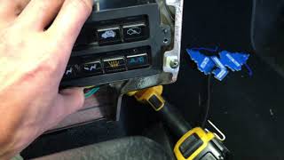 How to remove and reinstall climate control on 19881991 Honda Crx and Civics [upl. by Atalanti204]