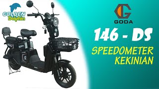 Review Sepeda Listrik Goda 146 DS Golden Dolphin [upl. by Fanchette]