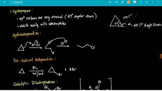 Cyclopropane Properties and Reactions [upl. by Weil]