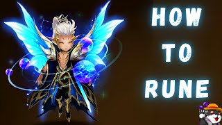 How To Rune Psamathe Water Fairy King Summoners War [upl. by Lopez]