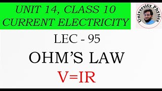 Ohms law class 10 physics  limitations of ohms law  ohms law animations [upl. by Aires]