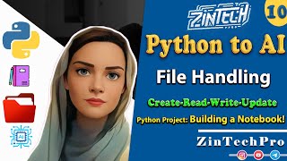 Introduction to File Handling in Python  Project Digital Notebook [upl. by Fedak266]