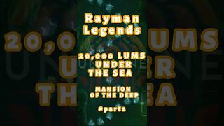 Rayman Legends  MANSION OF THE DEEP part2 shorts [upl. by Aisereht213]