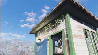 Fallout 4  Settlement builds Oberland Station [upl. by Eadwine]