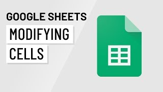 Google Sheets Modifying Cells [upl. by Novy]