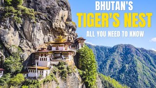 TIGERS NEST in BHUTAN  Things to do in Paro  Bhutan Travel Guide  Kannada Vlogs [upl. by Eedoj]