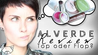 Alverde Review  Top oder Flop Drogerie Naturkosmetik [upl. by Arelus]