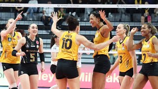 Vakifbank Vs Imoco Conegliano  Volleyball European Champions League QFinals Women Live Updates [upl. by Galatia]