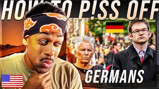 HOW TO UPSET GERMANS American Reacts [upl. by Esmaria]