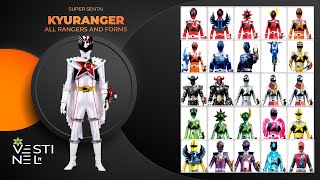 Kyuranger All Rangers and Form [upl. by Norreht]