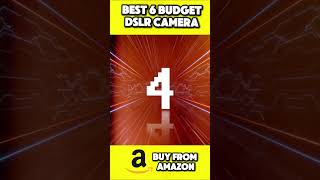 Top 6 Best Budget DSLR Camera 2024  Best Budget DSLR Camera In 2024 DSLRCamera blog shoot [upl. by Anitnerolf]