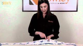 How to use Grommet Tape  New Rowley DIY Products at Home Fashions Ump4 [upl. by Nuajed]