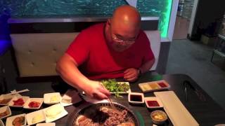 How To Eat Korean Barbecue KBBQ At Gen KBBQ In Cerritos [upl. by Nylyram]