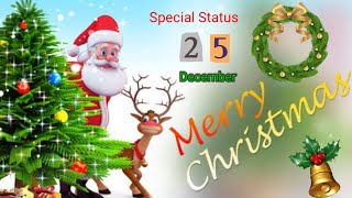 Christmas status 2023 🎄✨️ Christmas Whatsapp status  Merry Christmas Wishes gif message amp quotes [upl. by Brenk]