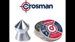 Crosman Pointed Pellets UnboxingOverview [upl. by Naoj]