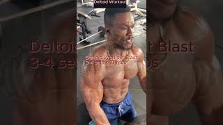 Sculpt Your Shoulders Weight Plate Deltoid Domination [upl. by Hanselka]