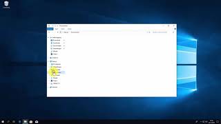 Windows 10 Verkenner map aanmaken of hernoemen [upl. by Watanabe294]