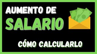 💲 Cómo Calculo el AUMENTO de SALARIO 💹  Descarga AQUÍ Plantilla Excel para Calcular el AUMENTO [upl. by Trinidad]