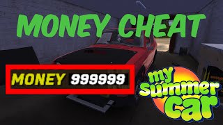 My summer car cheat money  msc editor 2023 [upl. by Artenahs]