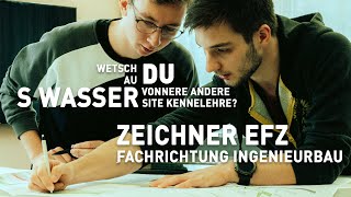 Zeichner EFZ  Fachrichtung Ingenieurbau [upl. by Lonyer]