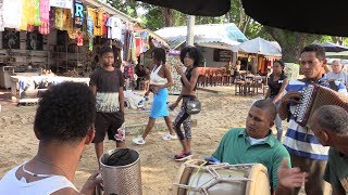 Merengue Tipico live en la Playa Sosua on Sosua Beach Dominican Republic [upl. by Torin895]